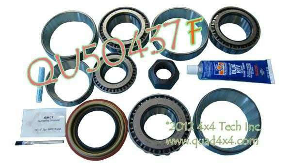 QU50437 Differential Bearing and Seal Kit for Dana 80 Rear Axles