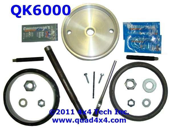 QK6000 Cummins Rear Crankshaft Seal and Tool Kit for 1989-2007 5.9L & 2007-2018 6.7L Ram Torque King 4x4
