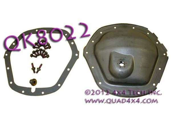 QK8022 GM AAM 11-1/2" Rear Axle Differential Cover Kit Torque King 4x4