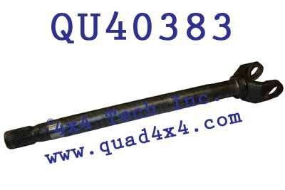 QU40383 Left Inner Axle Shaft for Dodge Dana 44 Front Axles Torque King 4x4