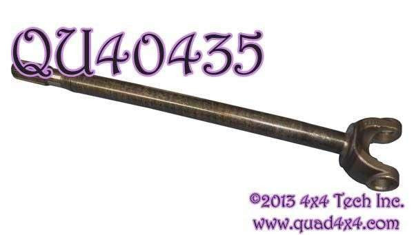 QU40435 New Right Inner Axle Shaft for 1980-1997 Ford Dana 50IFS Front Axles Torque King 4x4