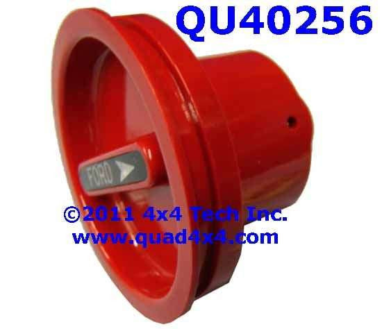 QU40256 Dana Spicer Dana 44 and Dana 60 Red Plastic Lockout Hub Dial Torque King 4x4
