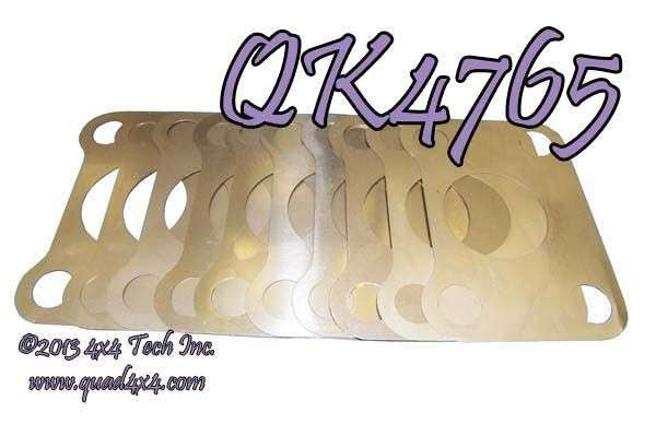 QA4765 11 Piece King Pin Shim Kit - Dana 44HD, Dana 60, Dana 70 Axles Torque King 4x4
