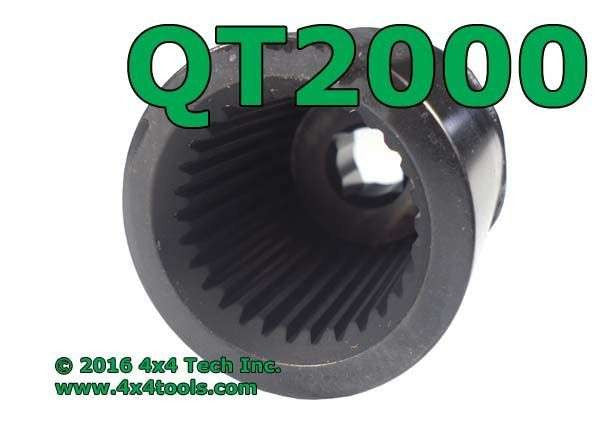 QT2000 29 Spline Mainshaft Holding Socket Wrench for 4x4 NV4500HD or NV5600 Transmissions Torque King 4x4