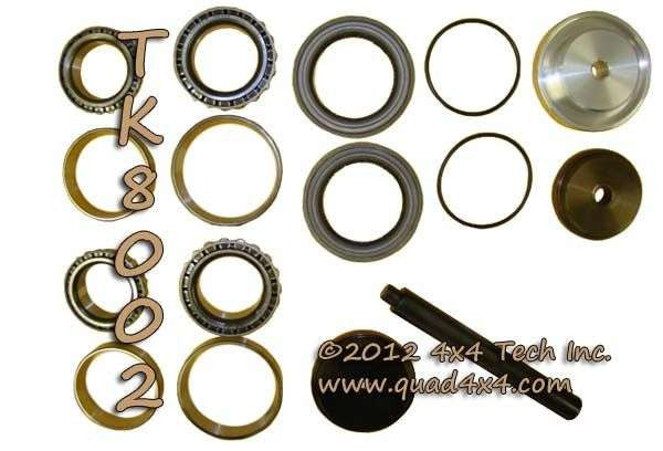TK8002 Master 99-04 and 06.5-16 F350 DRW Rear Wheel Bearing Kit with Tools Torque King 4x4