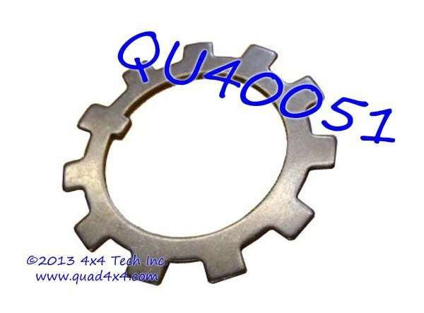 QU40051 2-Inch Tabbed Spindle Nut Lock Washer