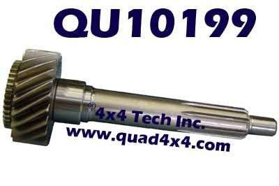 QU10199 Replacement 1-1/4" x 10 Spline Dodge NV4500HD Input Shaft Torque King 4x4