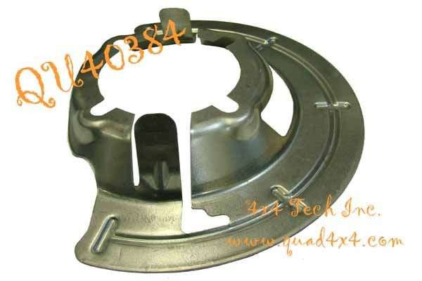 QU40384 Front Disc Brake Splash Shield for Excursion, 99-04 F250, F350 Torque King 4x4
