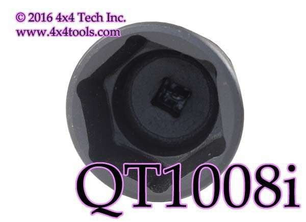 QT1008i Hex Impact Socket for Front Axle Shaft Nuts on Dodge and Ram Torque King 4x4