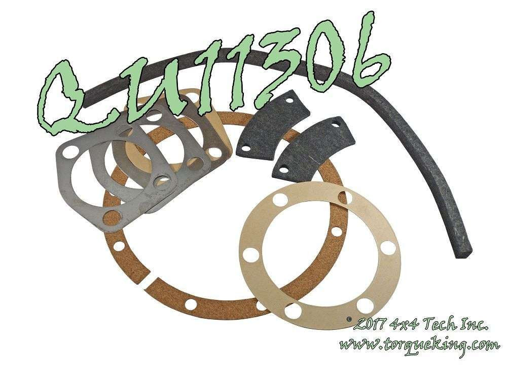 QU11306 Power Wagon Front Axle Steering Knuckle Seal, Gasket, & Shim Kit Torque King 4x4