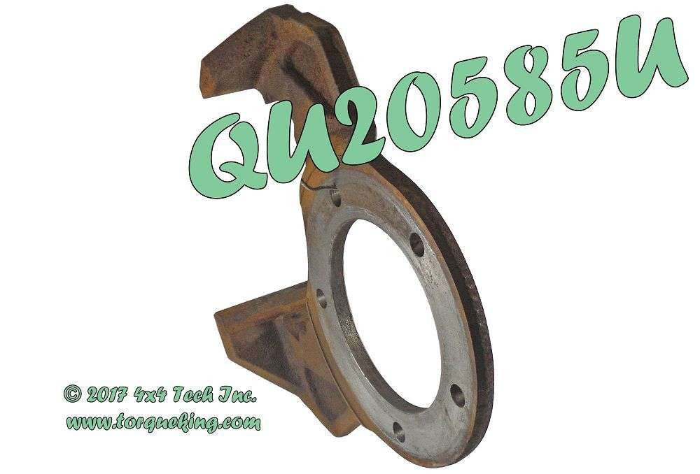 QU20585U Used Left Front Brake Caliper Anchor Plate for 76-79 Ford Dana 44 Torque King 4x4