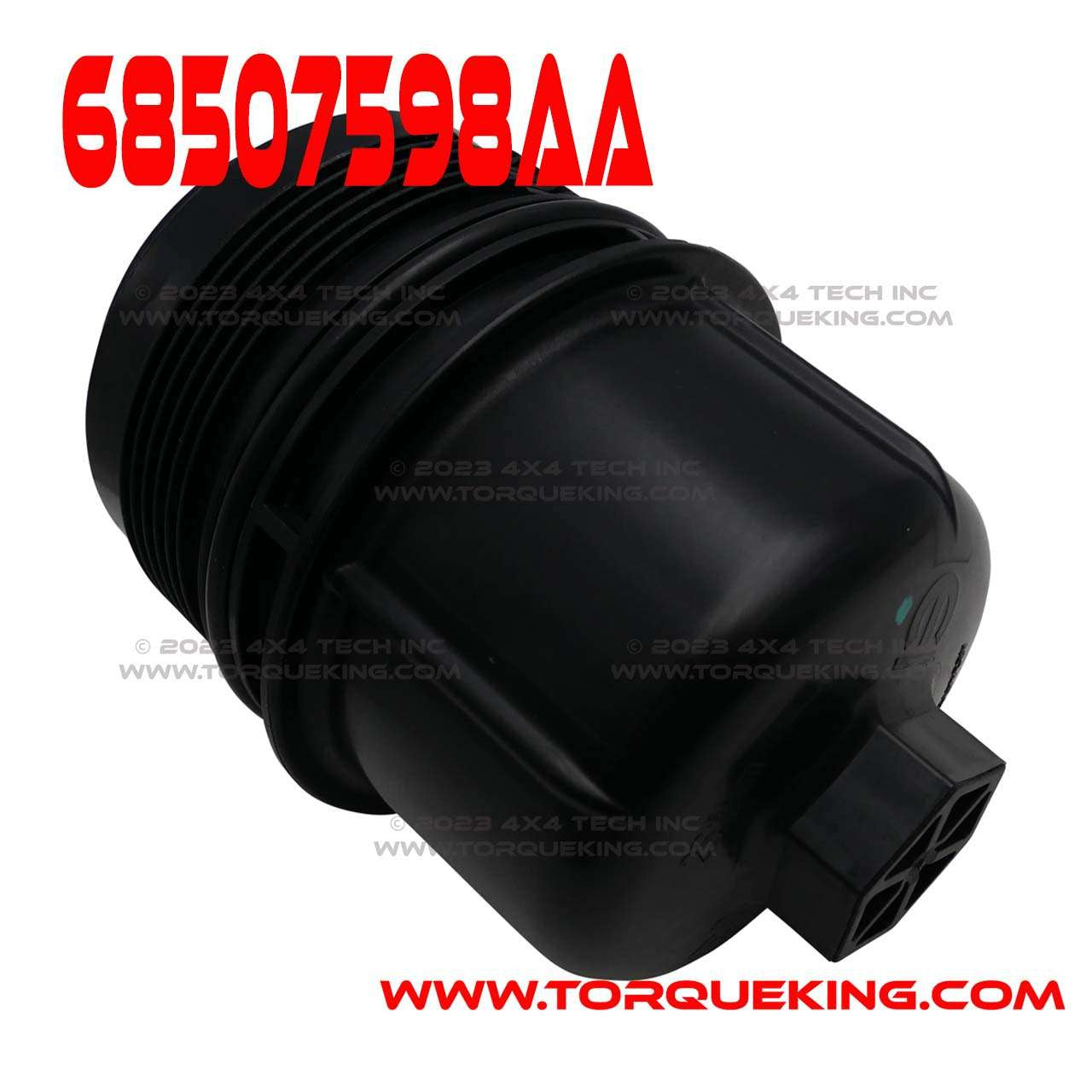 68507598AA Mopar Diesel Engine Oil Filter Assembly for 2020-23 Jeep & Ram 3.0 Torque King 4x4