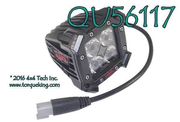QU56117 4"POD LED SPOT O/R LITE Torque King 4x4