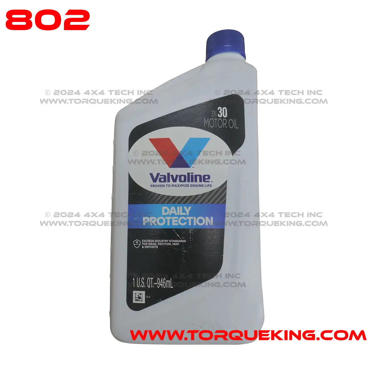 Valvoline SAE 30 Engine and Manual Transmission Oil Torque King 4x4