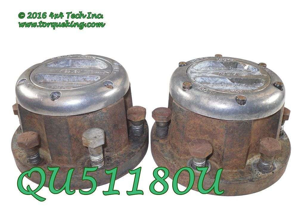 QU51180U Used Milermarker 423 Hub Set, Pair Torque King 4x4