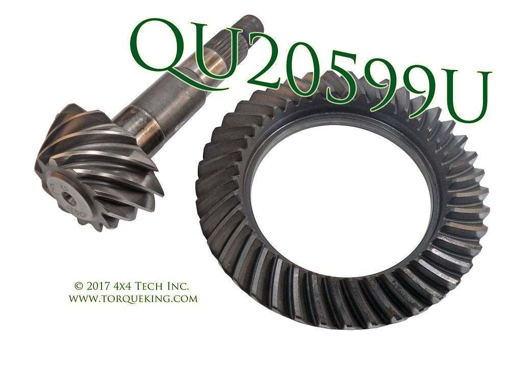 QU20599U Used Ring and Pinion Set with 3.73 ratio for Dana 35 IFS Front Torque King 4x4