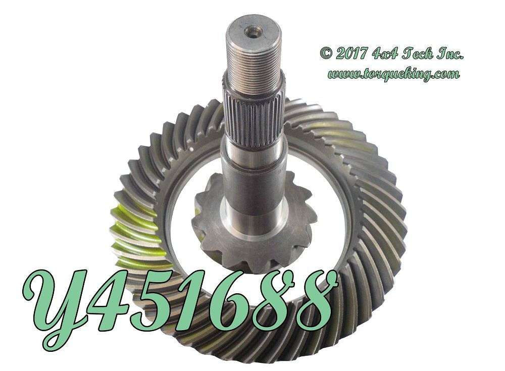 Y451688 Yukon 3.54 Ratio Ring & Pinion Gear Set for Dana 80 Rear Axles Torque King 4x4