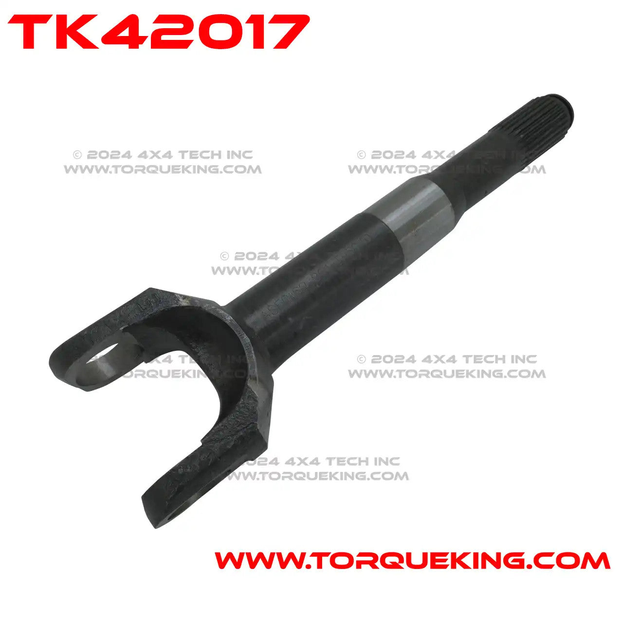 TK42017 Chrome-Moly Right Differential Output Shaft for Ford Dana 35IFS Torque King 4x4