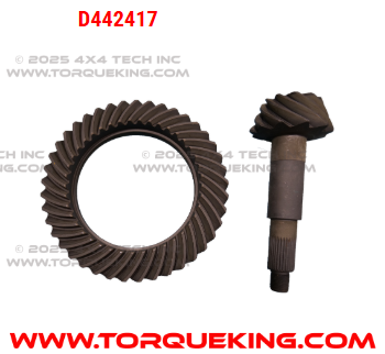D442417 3.73 Ring and Pinion Gear Set Torque King 4x4