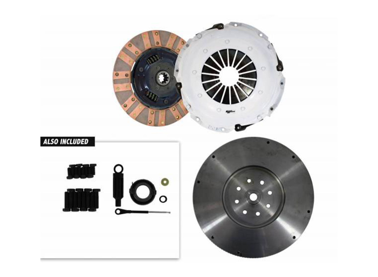 05CM2-HDCL-SK FX400 Ceramic Single Disc Clutch Kit with Flywheel, 1-3/8, NV5600 Torque King 4x4
