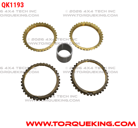 QK1193 Roxor Transmission Synchro Kit Torque King 4x4