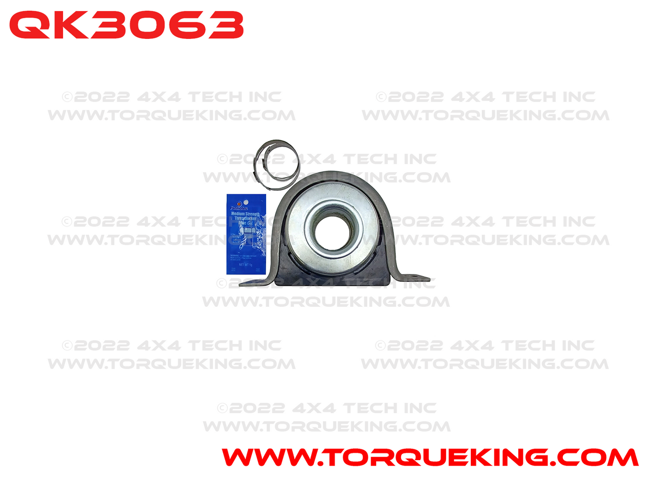 QK3063 Rear Driveshaft Midship Support Center Bearing Kit Torque King 4x4