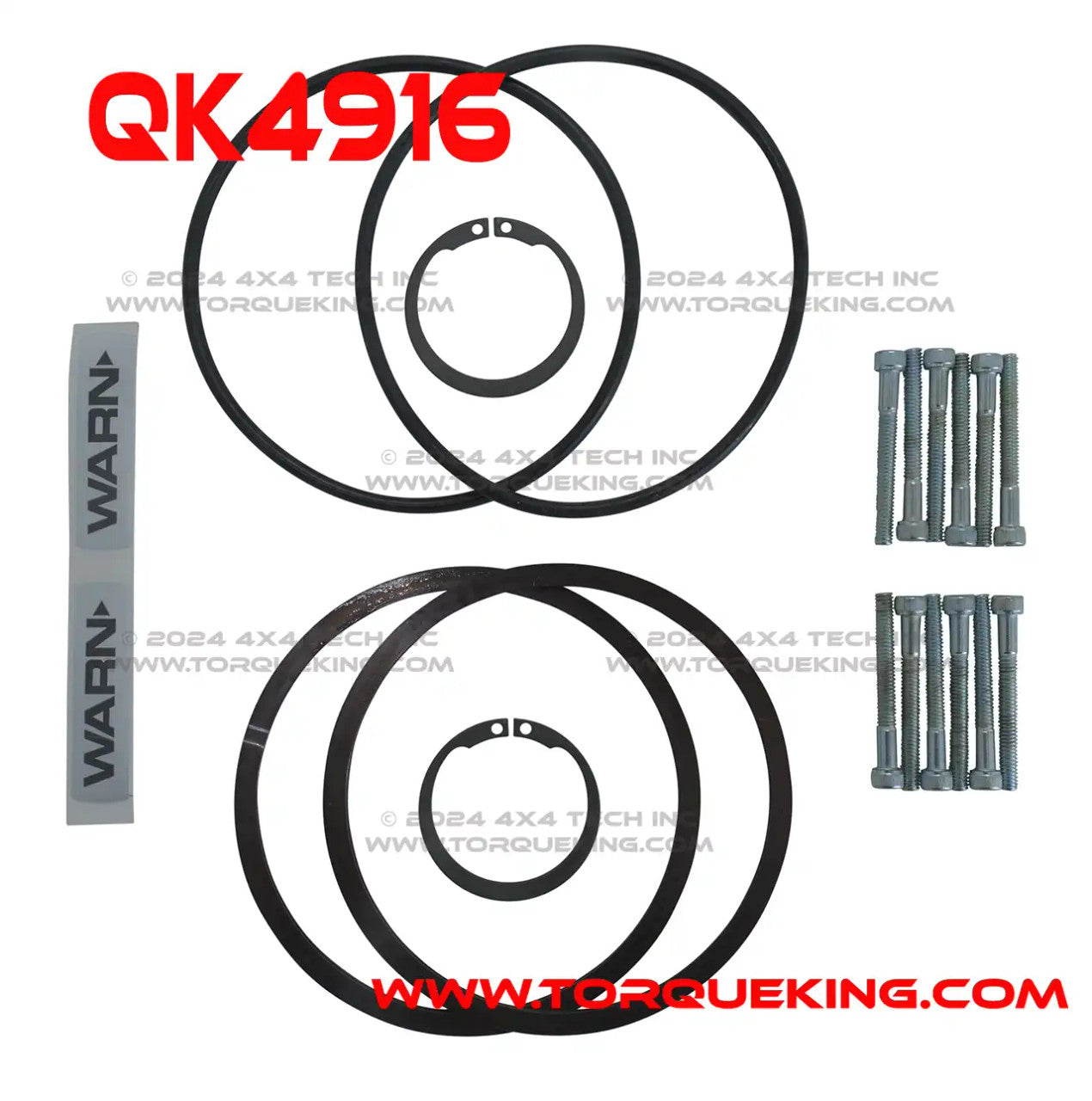 QK4916 Hub Service Kit for QU56011 Lockout Hubs Torque King 4x4