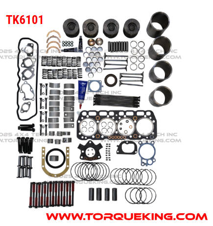 QK6101 Roxor 2.5L Master Engine Overhaul Kit