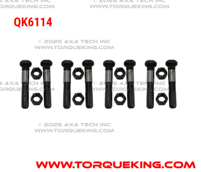 QK6114 Roxor Connecting Rod Bolt and Nut Set