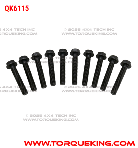 QK6115 Roxor Main Bearing Cap Bolt Set
