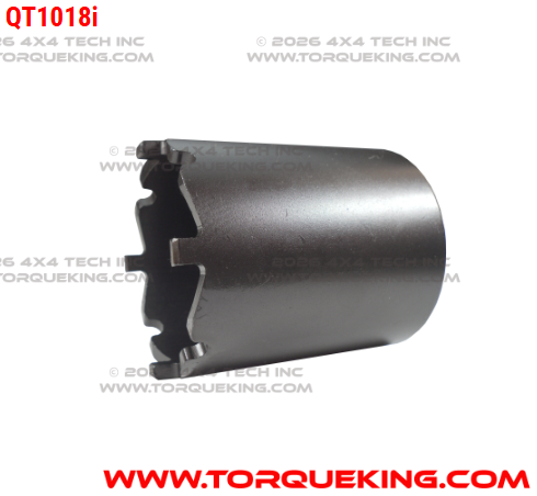 QT1018i 4 Lug Spindle Nut Socket for Dana 50IFS & Dana 60 Front Axles