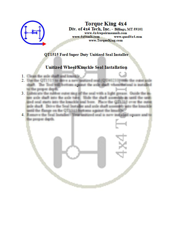 QT1515NOTE Torque King 4x4