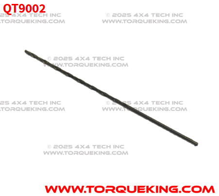 QT9002 0.052" x 3" Right Hand Drill Bit