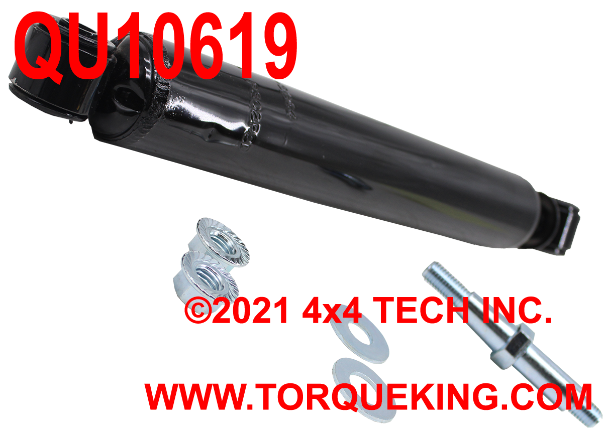 QU10619 Steering Dampener for 2000-2002 Ram Dana 60 Front Axles Torque King 4x4