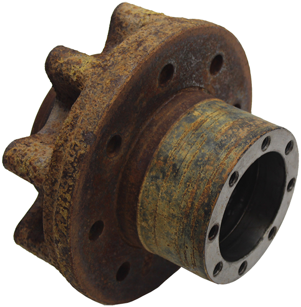 QU11162U Used 2001.5-2002 DRW Rear BARE Wheel Hub for Ram 3500 Torque King 4x4