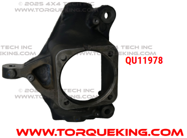 QU11978 Left Steering Knuckle 2019-up RAM 4500, RAM 5500 4x4 Torque King 4x4