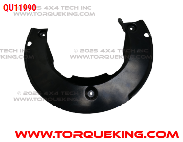 QU11990 Front Brake Rotor Shield 2019-up RAM 4500, RAM 5500 4x4 Torque King 4x4