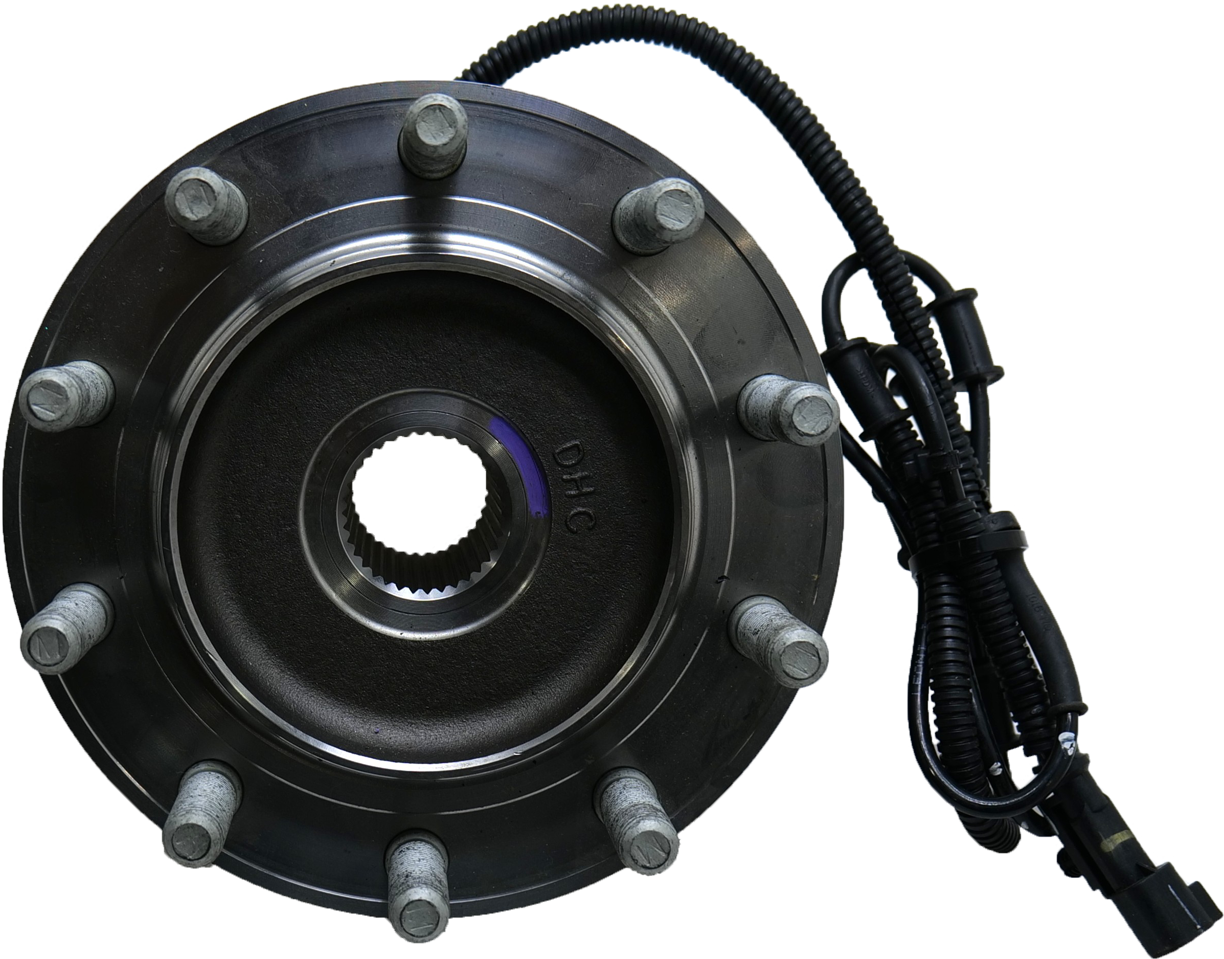 QU11992 Front Hub Assembly with ABS Sensor 2019-up RAM 4500, RAM 5500 4x4