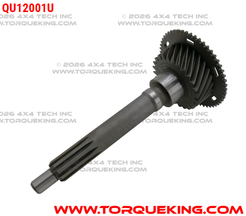 QU12001U 1-1/4" 10 Spline NV5600 Input Shaft Torque King 4x4