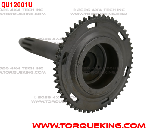 QU12001U 1-1/4" 10 Spline NV5600 Input Shaft