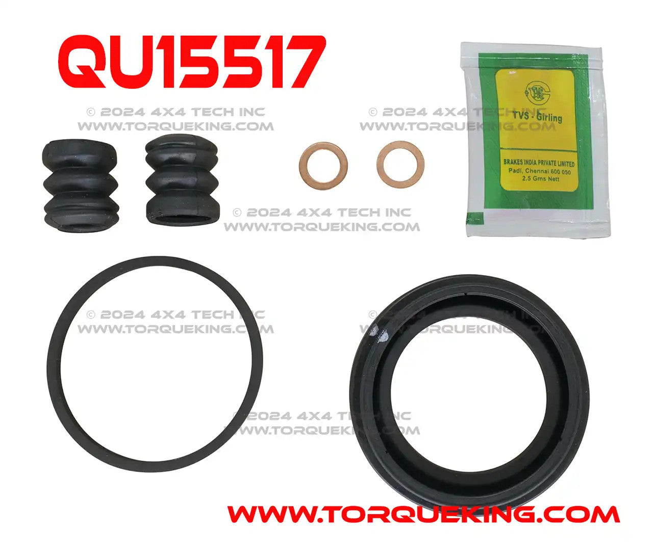 QU15517 Roxor Front Caliper Seal Kit