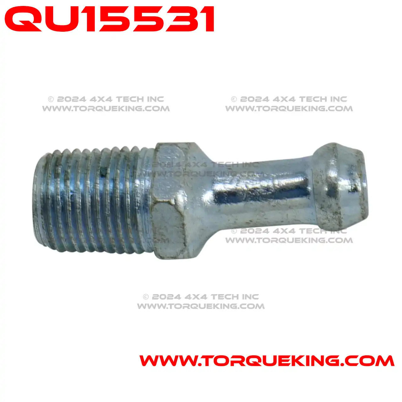 QU15531 Roxor 1/8" MPT x 5/16" Barbed Axle Vent Fitting