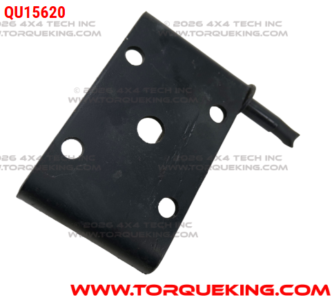 QU15620 Roxor LH Rear Spring Plate Torque King 4x4