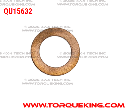QU15632 Roxor Coolant Drain Plug Copper Washer