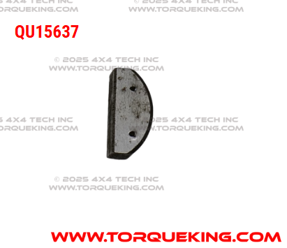 QU15637 Roxor Drive Pulley Woodruff Key