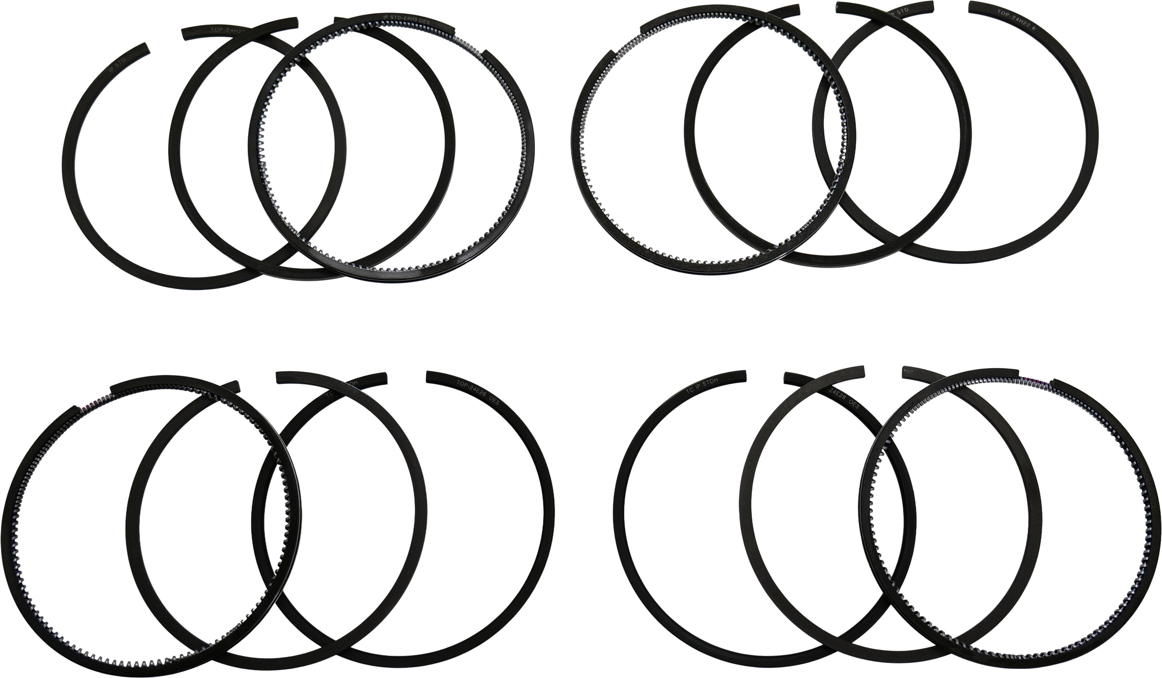 QU15674 Roxor Piston Ring Set