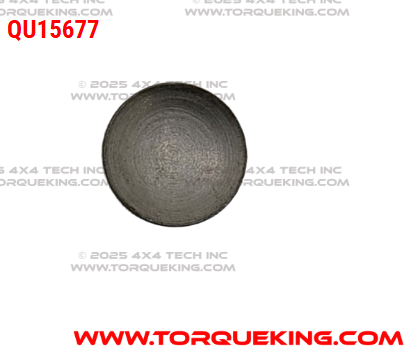 QU15677 Roxor Rocker Arm Shaft End Plug Torque King 4x4