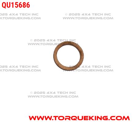 QU15686 Roxor Turbo Oil Feed Copper Washer