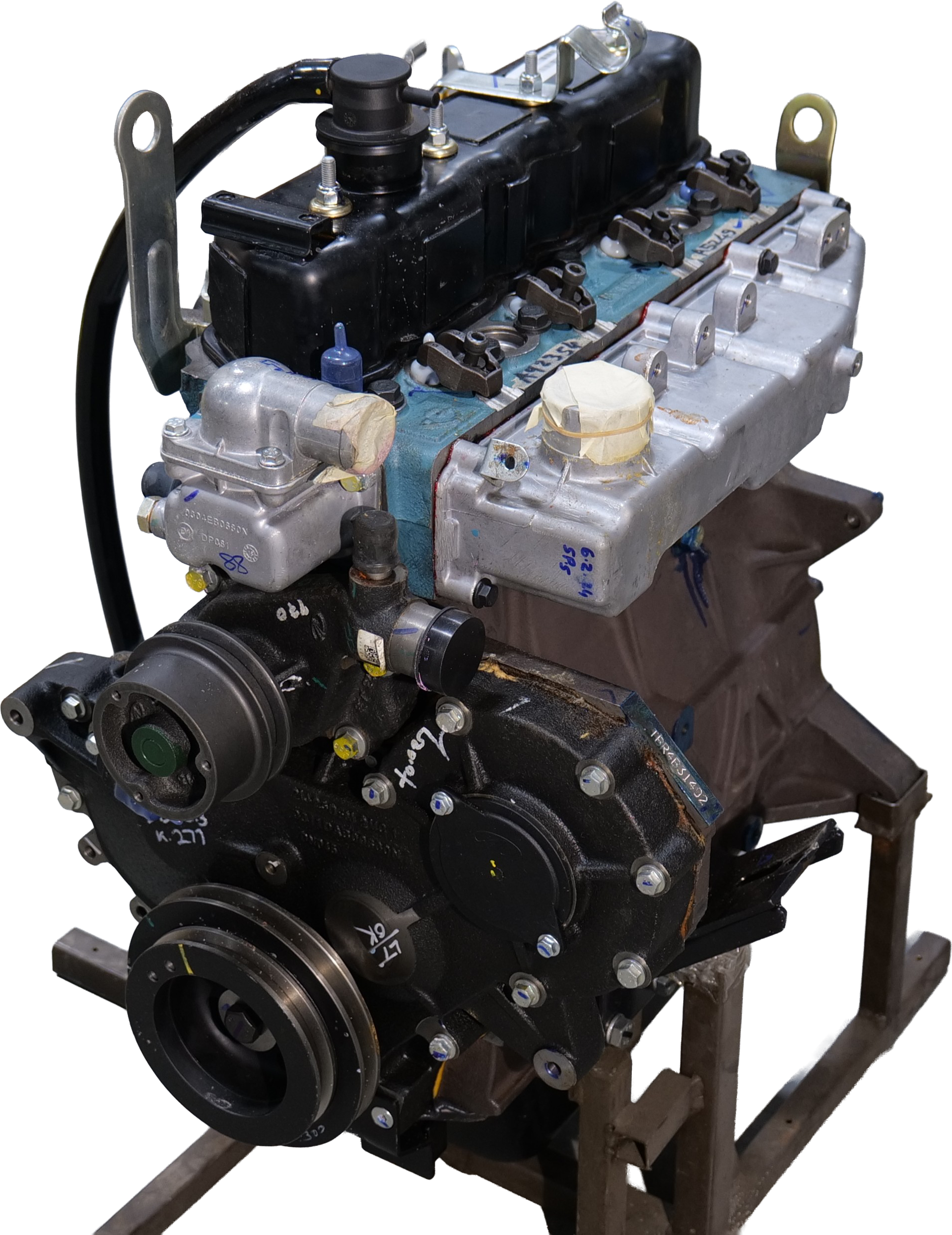 p_kuru　36 QU15734 Short Block Engine Assembly for Mahindra Roxor 2.5L