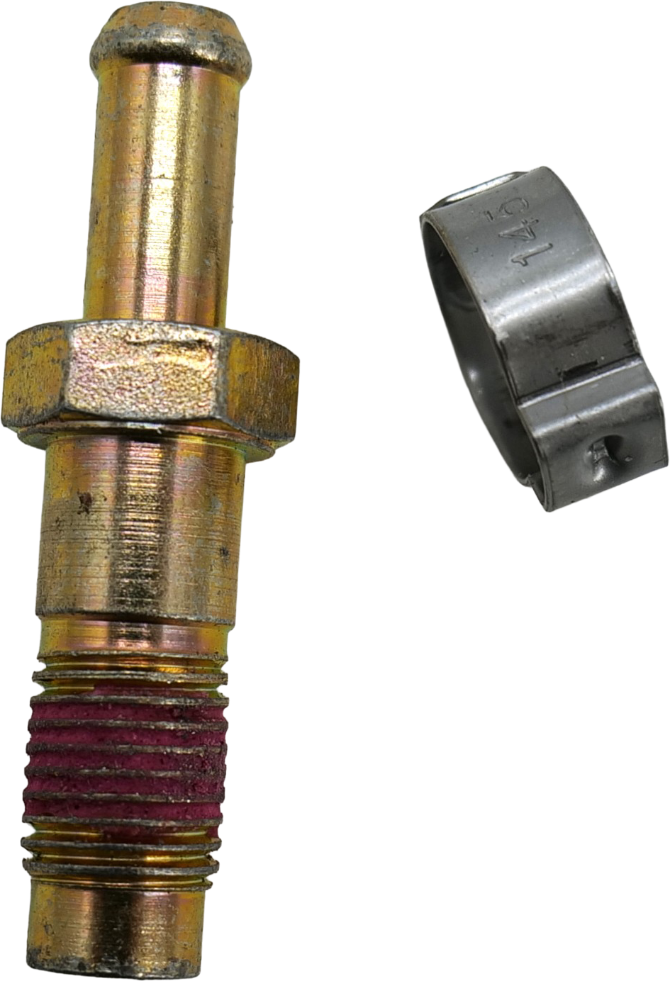 QU20343 Ford Truck Rear Axle Vent Fitting, Smooth